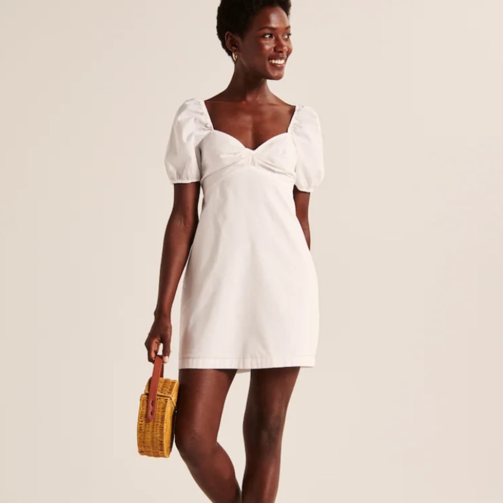 Abercrombie and Fitch white dress